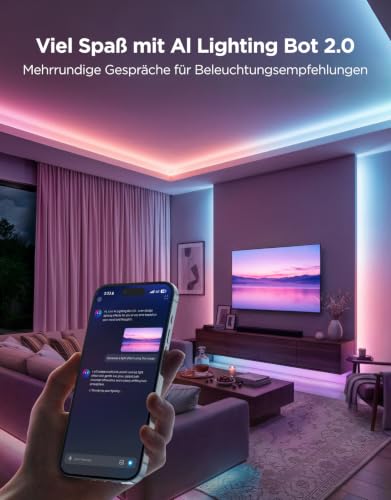 Thumbnail 7 de Govee LED Strip Light 5m RGBWWIC mit LuminBlend+ – smarte Farbverläufe inkl. DreamView und Matter-Kompatibilität