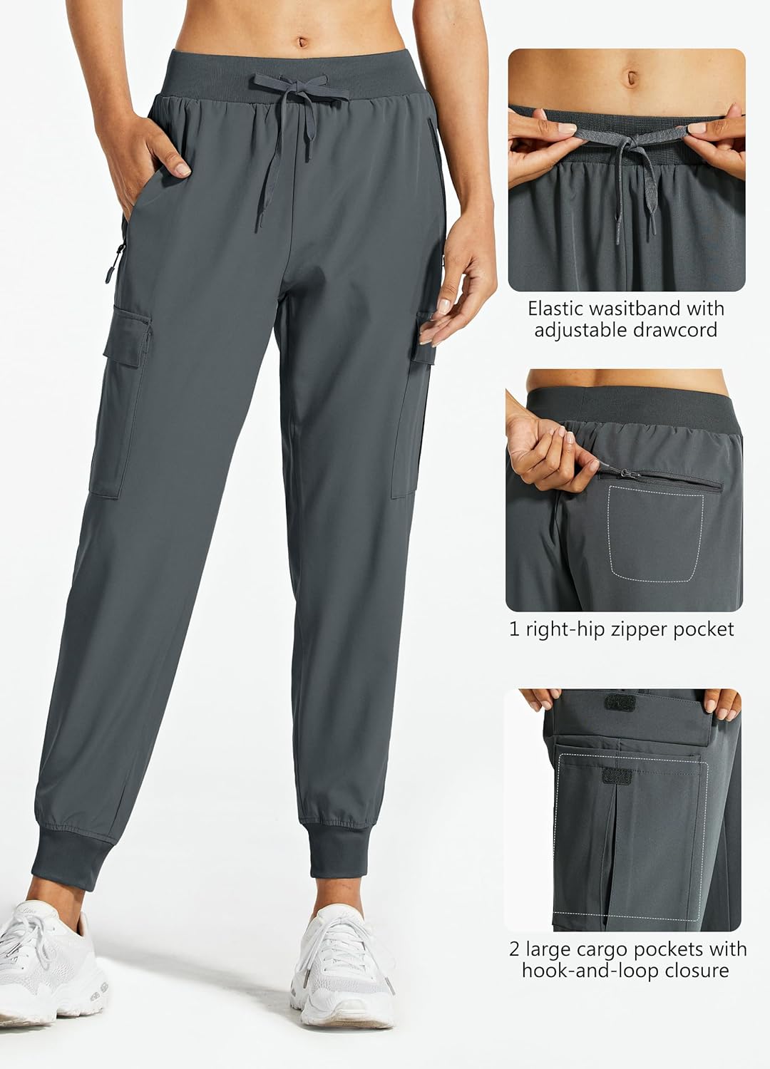 Thumbnail 3 de Libin Women's Cargo Hiking Pants — Lightweight, Quick-Dry, UPF 50+