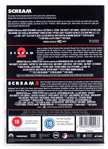 Detalle 2 de Scream DVD Trilogy by Paramount Home Entertainment