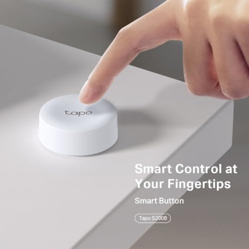 Detalle de TP-Link Tapo S200B: Botón Inteligente con Acciones Personalizadas para Tu Hogar Conectado