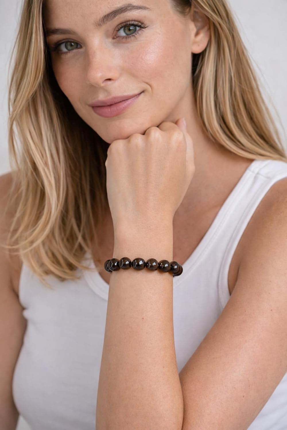 Thumbnail 1 de ELEDORO Chakra Armband 10 mm – Kraftvoller Edelstein-Schmuck aus Natursteinen