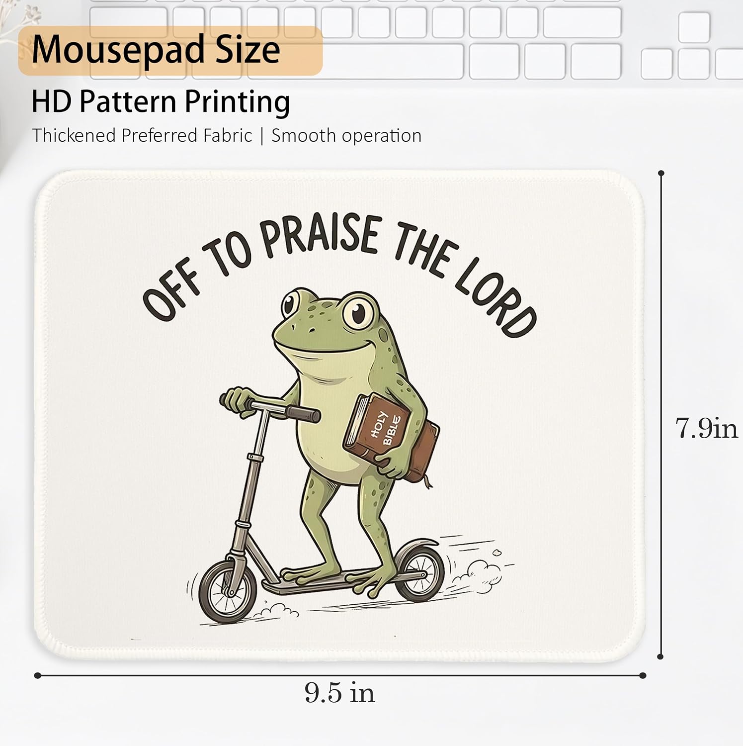 Thumbnail 1 de Ghueghe Mouse Pad, 9.5 x 7.9 Inches