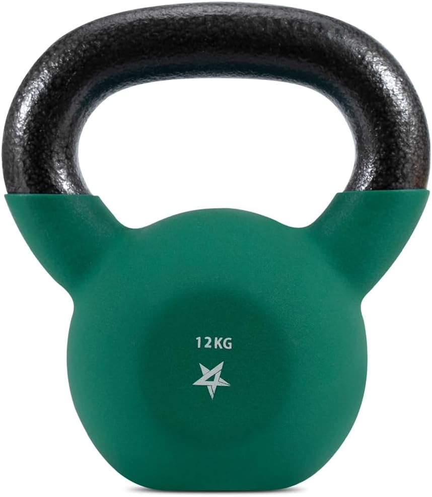 Thumbnail 6 de Yes4All Neoprene Coated Cast Iron Kettlebell (2–20 kg) – Durable, Floor-Safe Weights for Home Gym