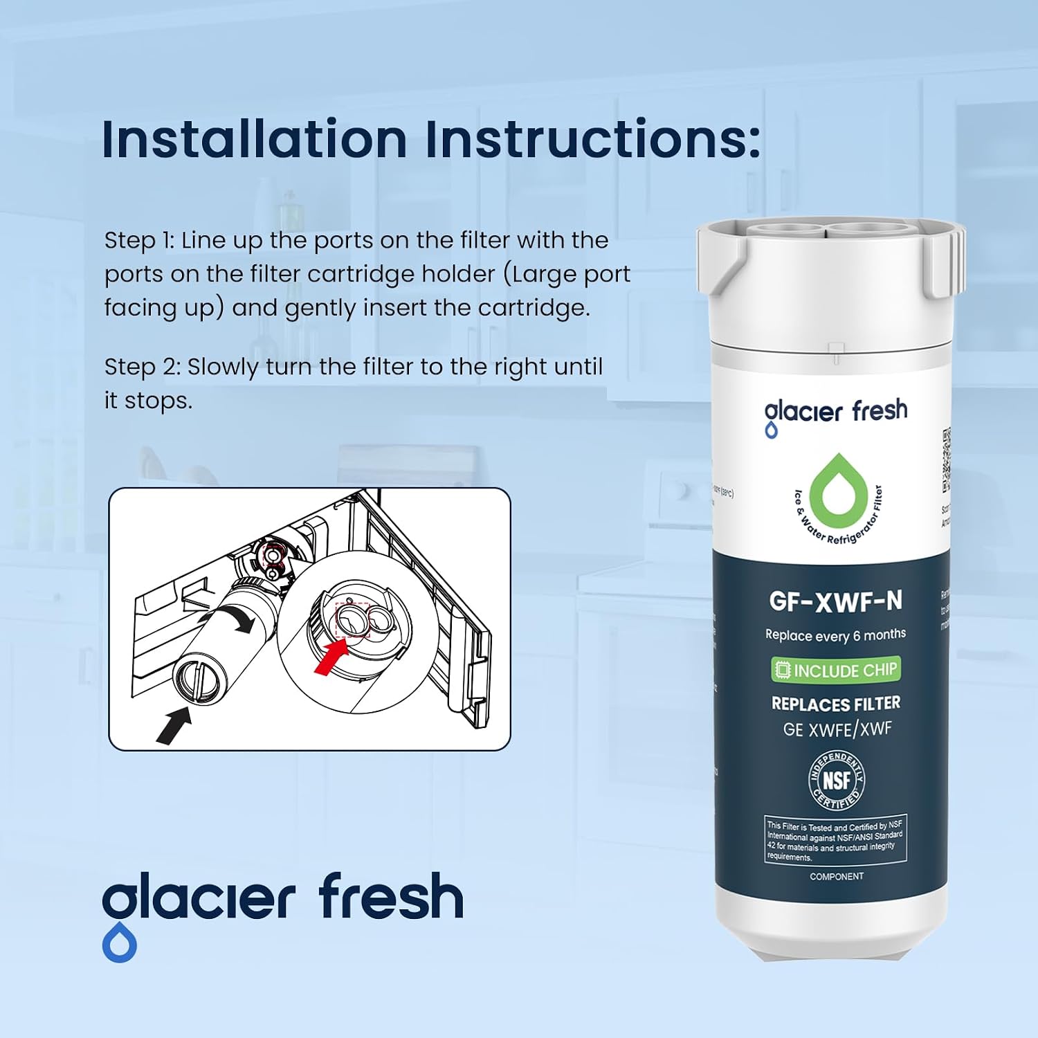 Thumbnail 6 de GLACIER FRESH XWFE water filter 200 gal
