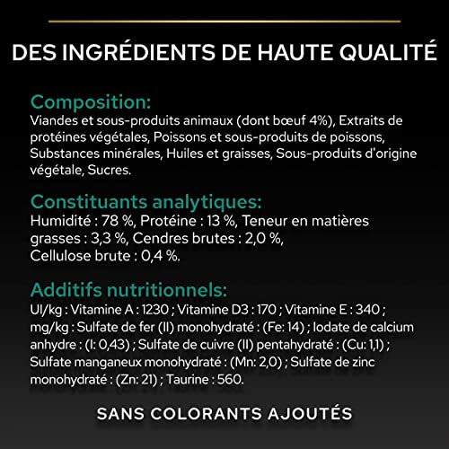 Thumbnail 9 de Purina Pro Plan Sterilised Maintenance Chat Adulte Bœuf Poulet – 10 x 85 g