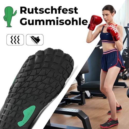 Thumbnail 3 de SAGUARO Barfußschuhe Vitality III – Barfußschuhe mit breiter Zehenbox, schwarz, Größe 43