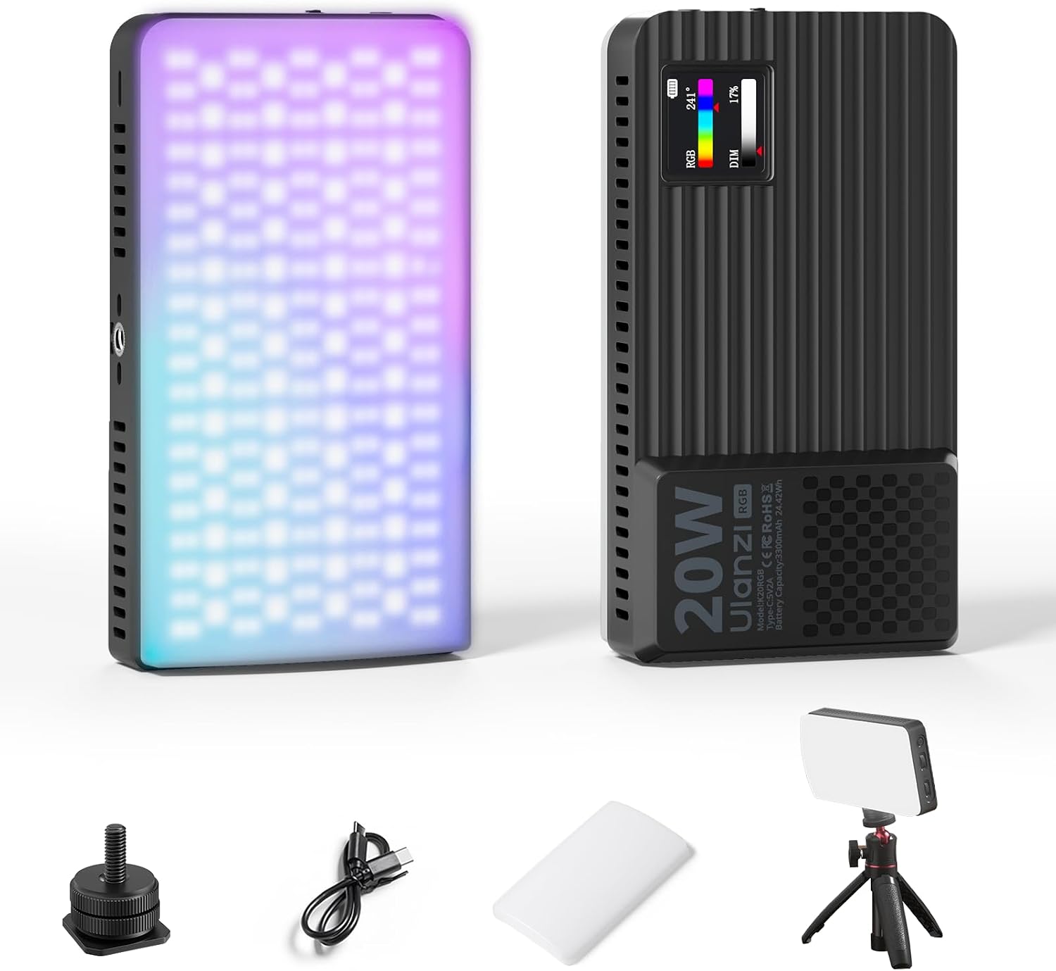 Detalle de ULANZI K20 Videoleuchte 20W