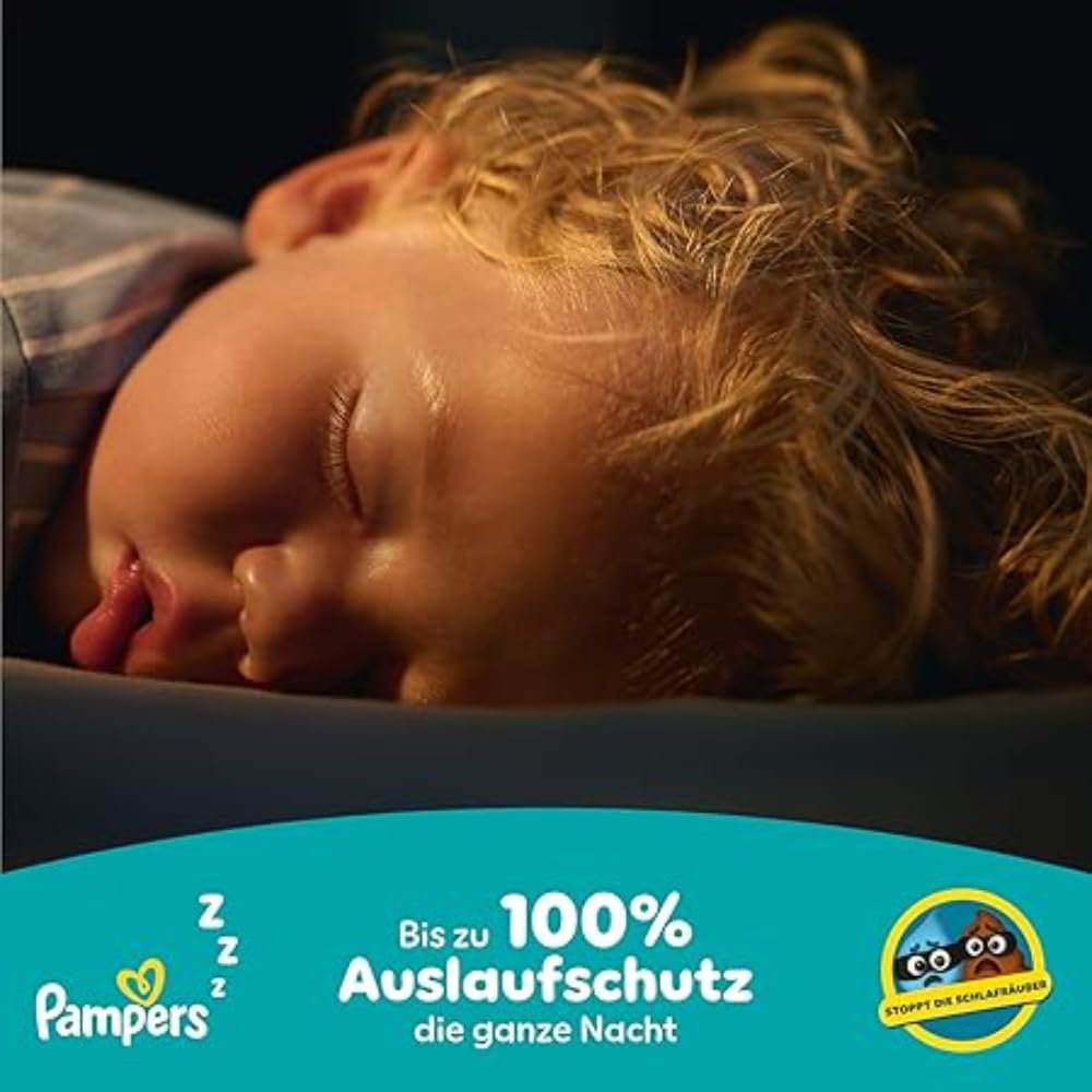 Detalle de Pampers Premium Protection Pants Größe 4 – 168 Windeln mit 360° Passform und Anti-Auslaufbündchen