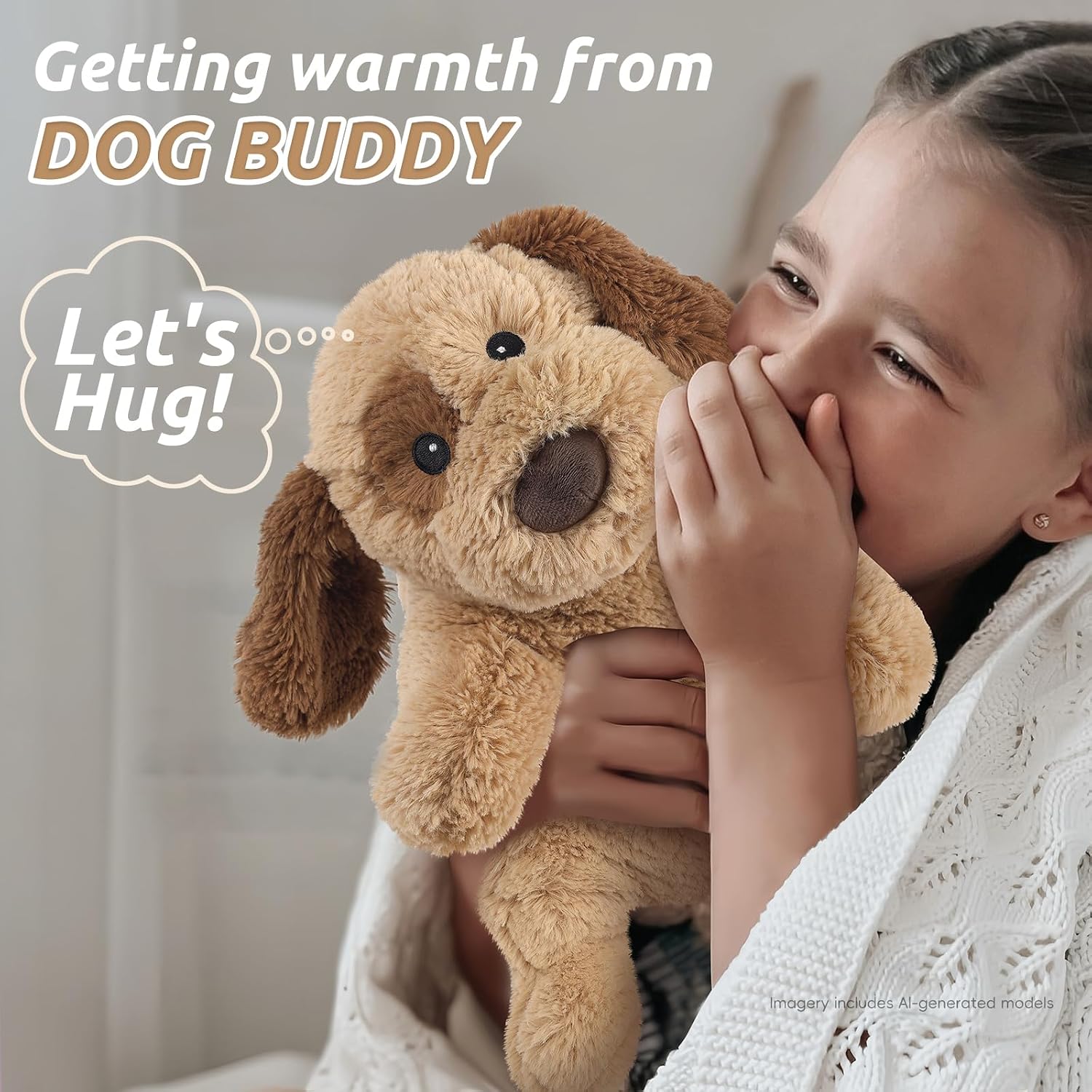 Detalle 2 de Cuckool Microwavable Dog Plush, 14-Inch