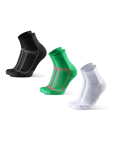 Detalle de DANISH ENDURANCE Cushioned Running Socks for Long Distances – Unisex, Multicolour 3 or 5 Pack
