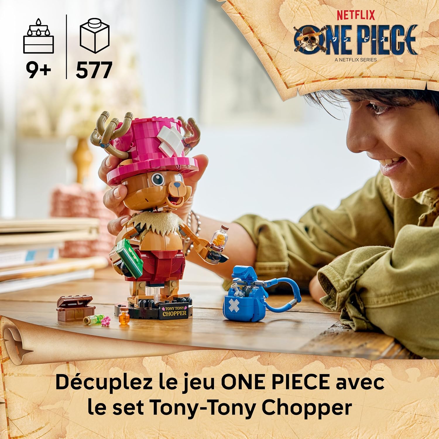 Thumbnail 1 de LEGO One Piece Tony-Tony Chopper 75643 — Fiche d’achat