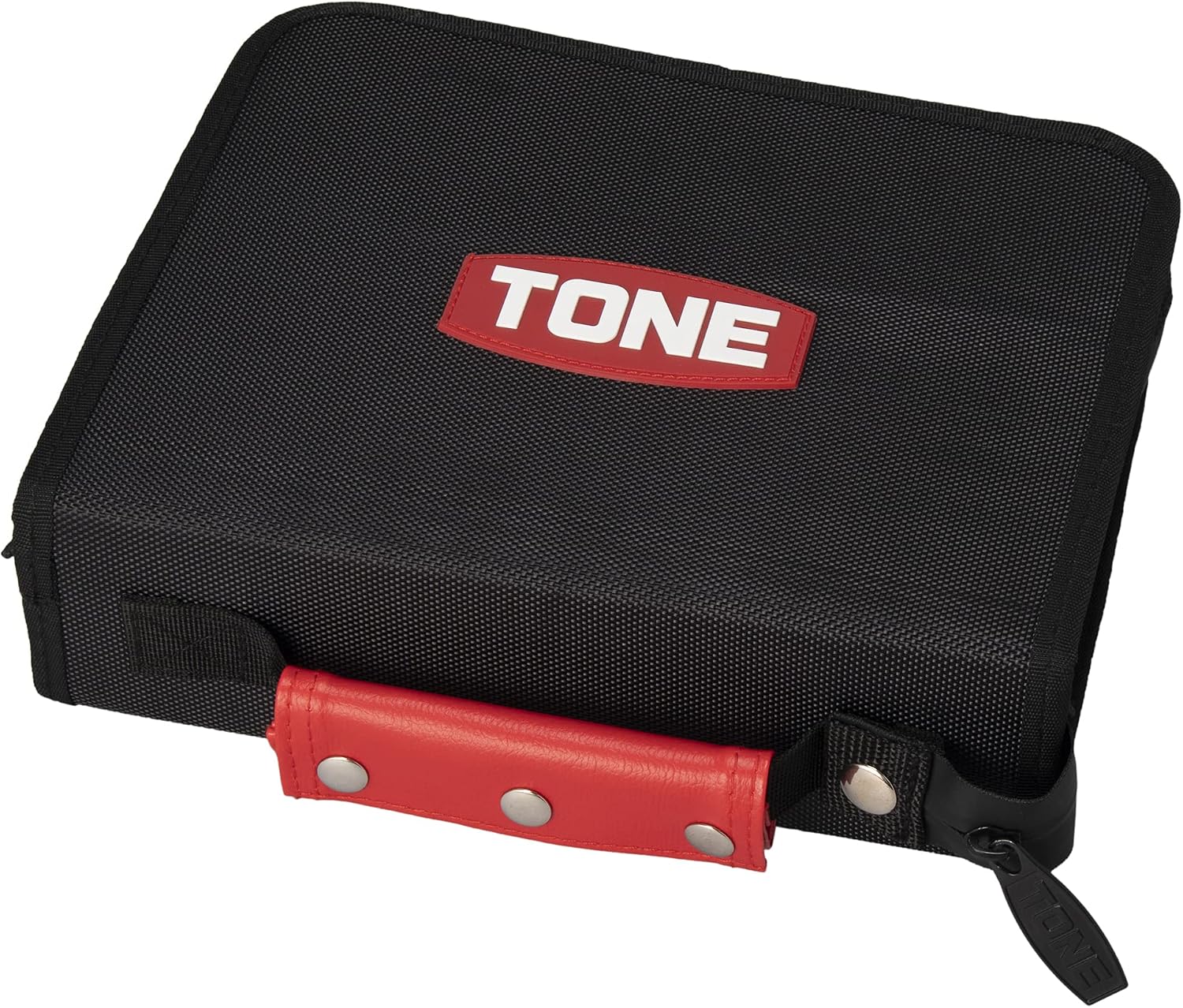 Detalle de トネ(TONE) BG2 ツールバッグ ブラック 防水ファスナー・耐突き刺し生地