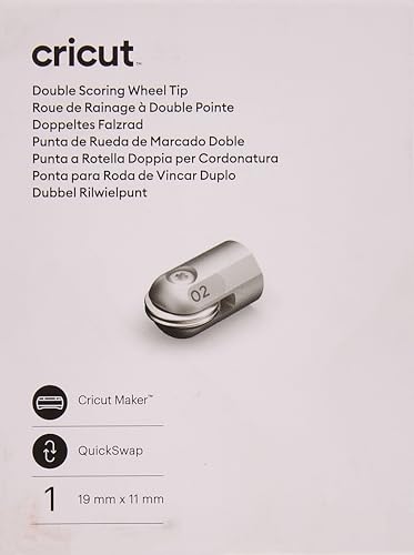 Thumbnail 2 de Cricut Rueda de doble puntuación metálica 📷