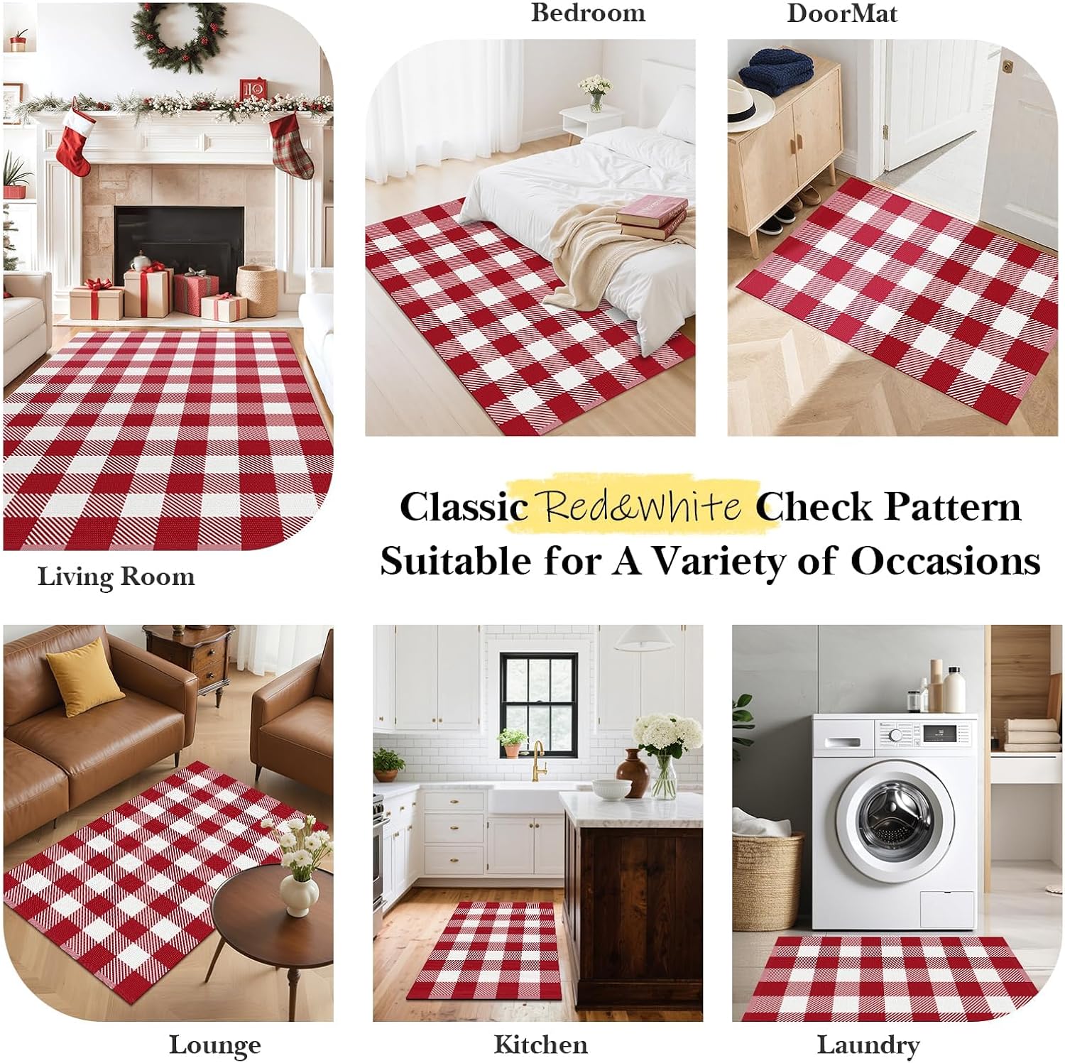 Detalle 1 de SofterCharm Outdoor Area Rug, 4' x 6