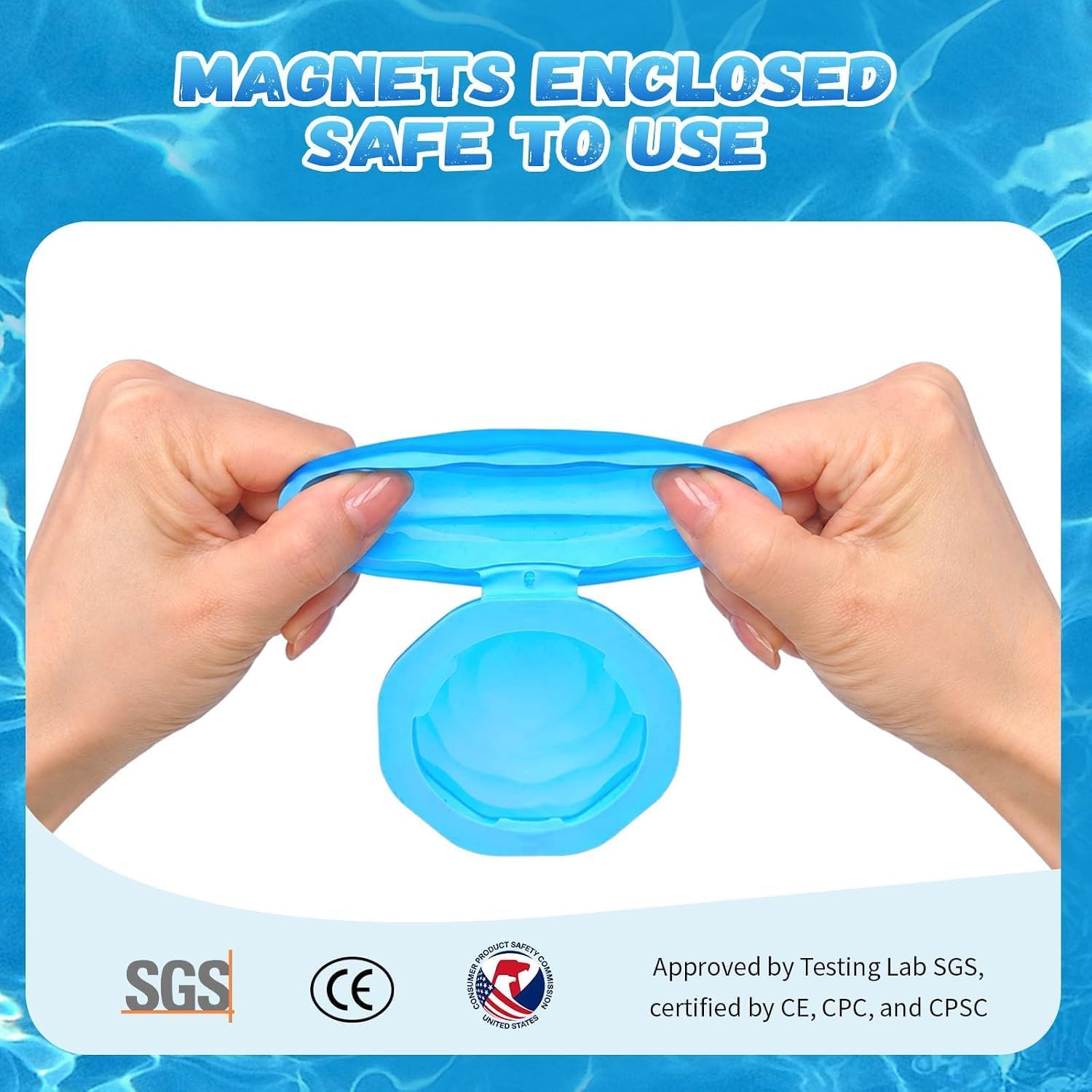 Thumbnail 1 de Magnetic Reusable Water Balloons (12 Pack) – Fast Refill, Latex-Free for Kids’ Outdoor Fun