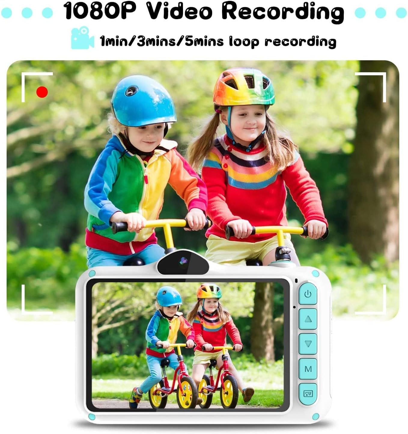 Thumbnail 6 de Kinderkamera 3,5 Zoll Großbildschirm