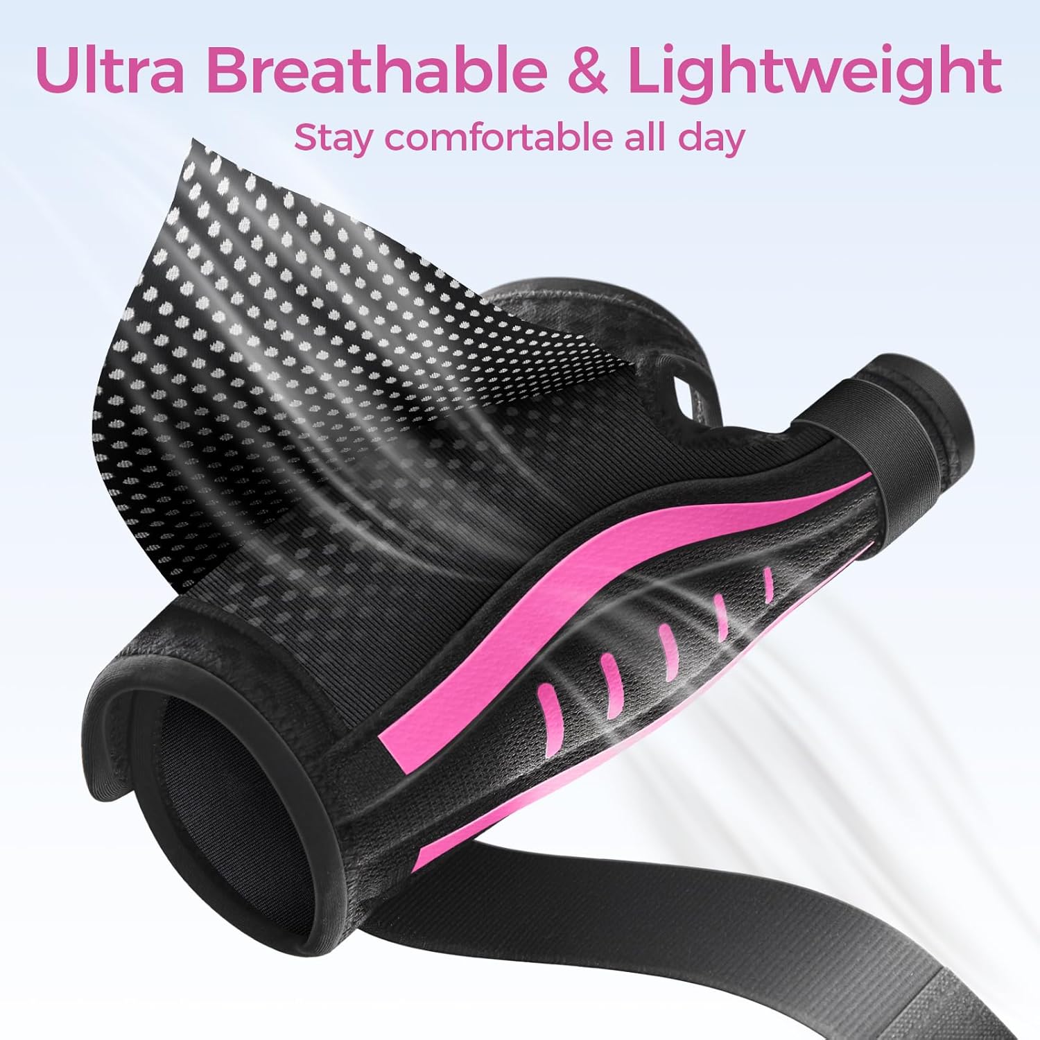 Thumbnail 3 de Thumb Support for Arthritis thumb splint brace (Right/Left), Trigger Thumb & De Quervain’s pain relief, breathable mesh (Pink)