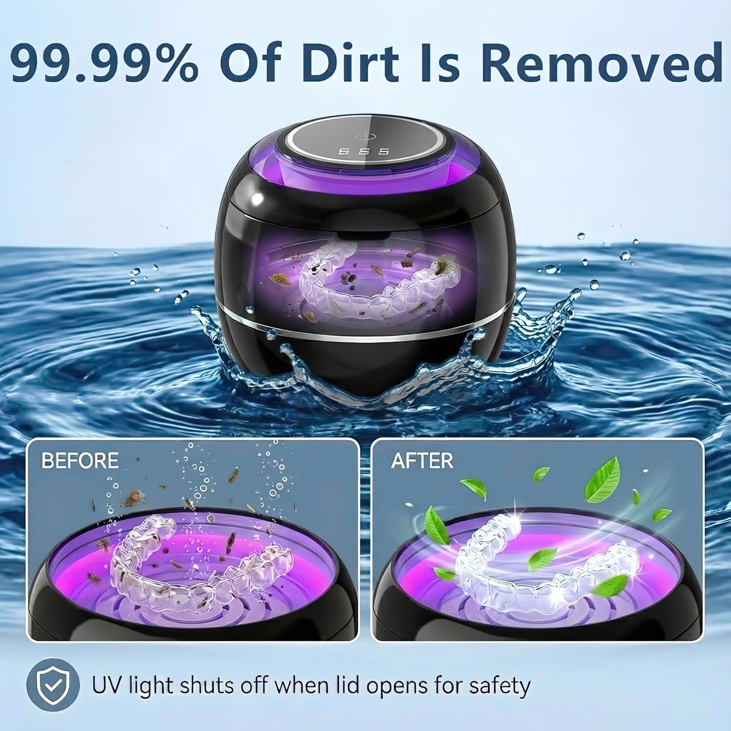 Thumbnail 6 de Etermeish Ultrasonic Cleaner, 180 mL