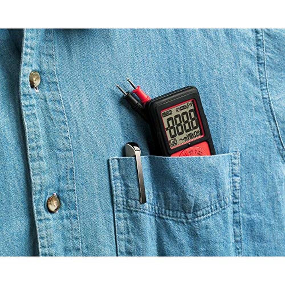 Detalle 2 de PM55A Taschenmultimeter für Spannungs-, Widerstands- und Frequenzmessungen