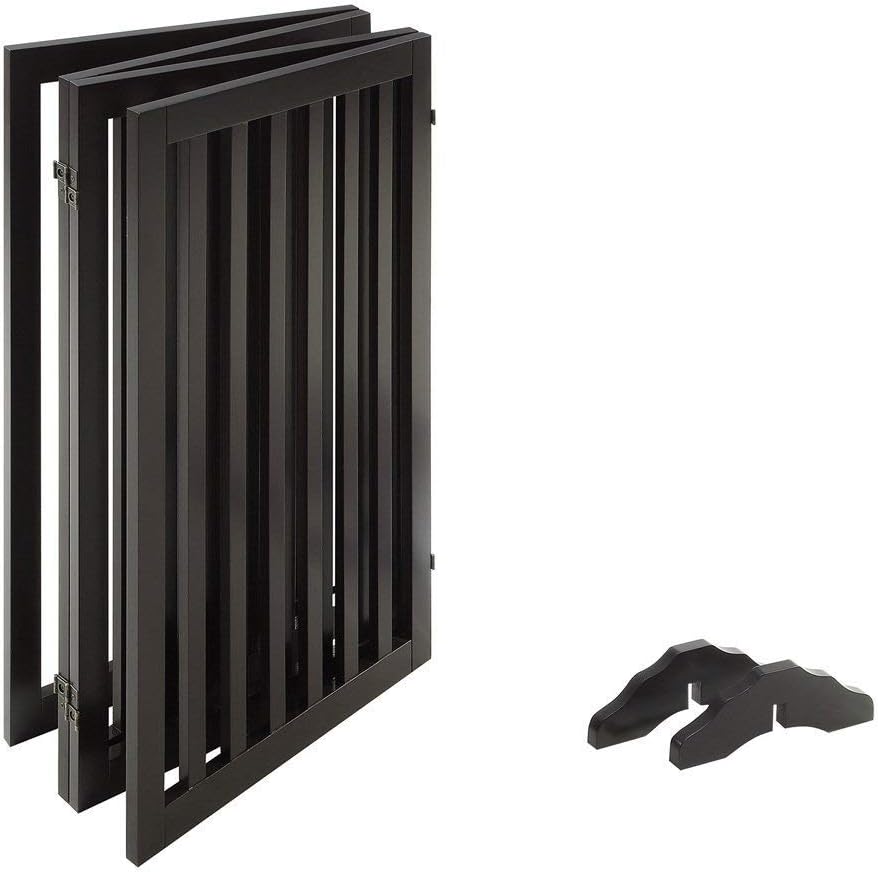 Thumbnail 5 de unipaws freistehendes Absperrgitter für Hunde – Treppenschutz ohne Bohren, klappbar (4 Elemente, 91 cm hoch)