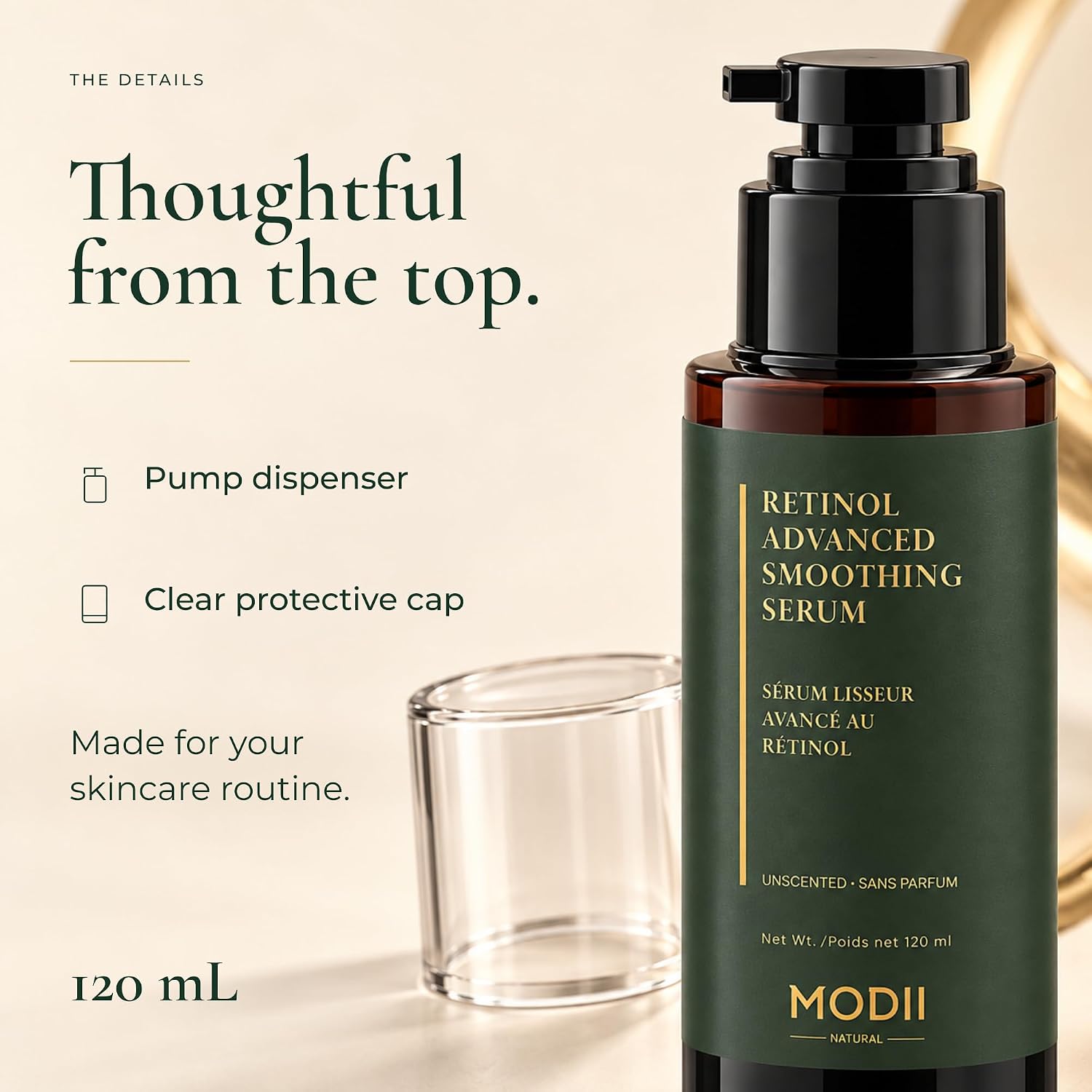 Detalle de Retinol face serum, 1%