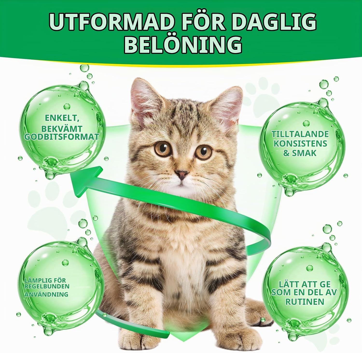 Detalle de RlfJynxious Kattgräs Snack 260 g – kattgodis i pinnar med lax och kattmynta