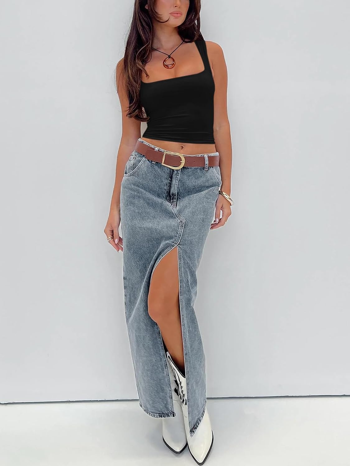 Thumbnail 5 de REORIA Butsmooth Crop Top Square Neck XS
