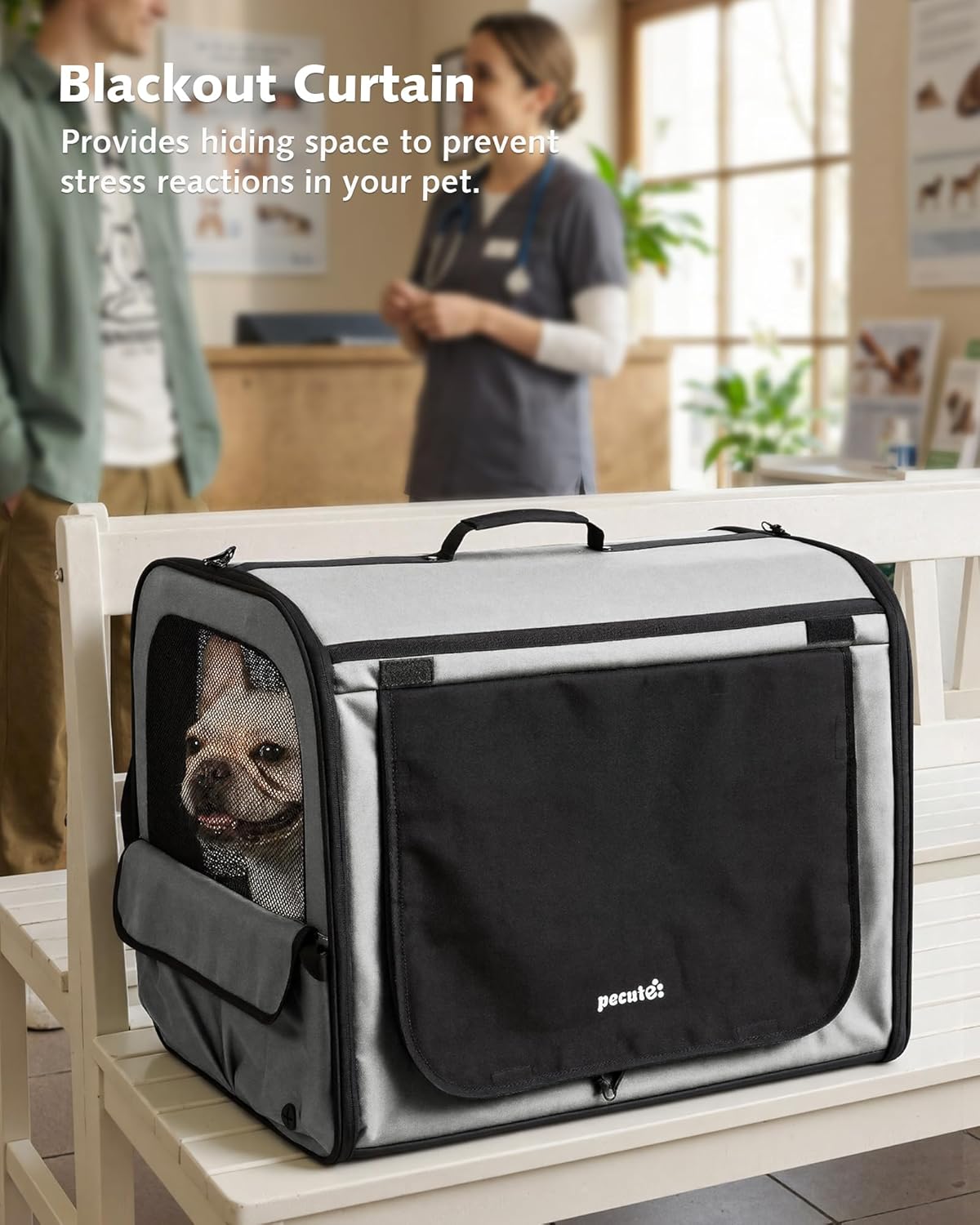 Thumbnail 6 de pecute Hundetransportbox Stabil 61x52x45 cm