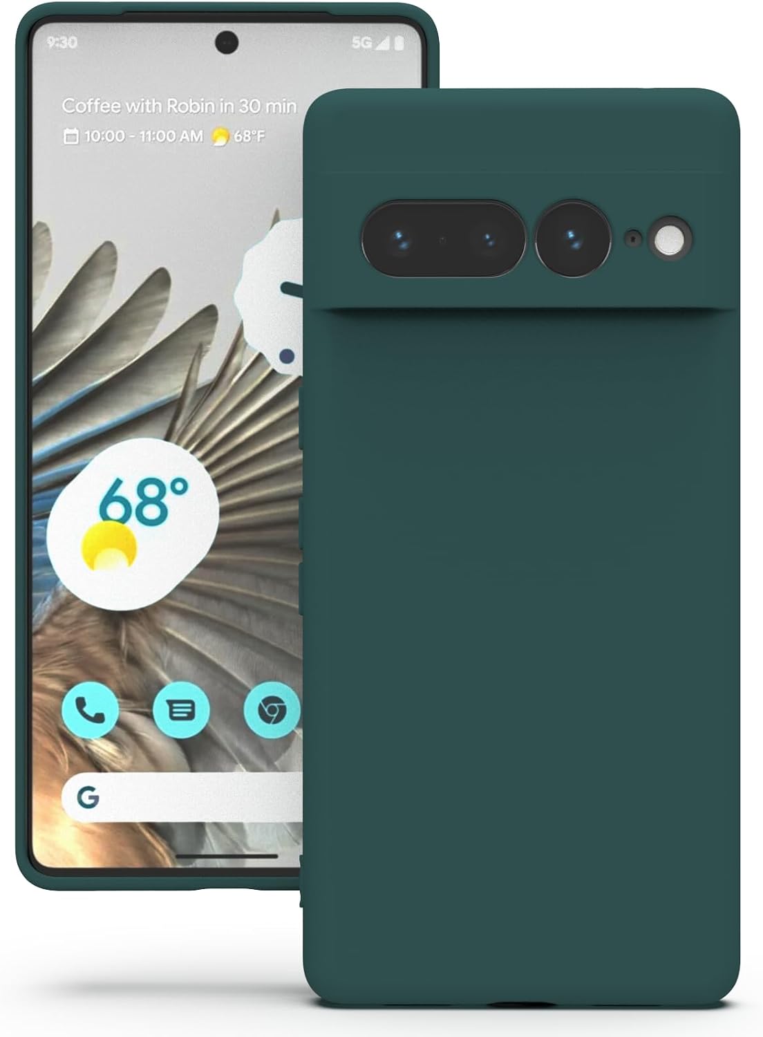Detalle de YATWIN Silicone Case for Google Pixel 8 5G