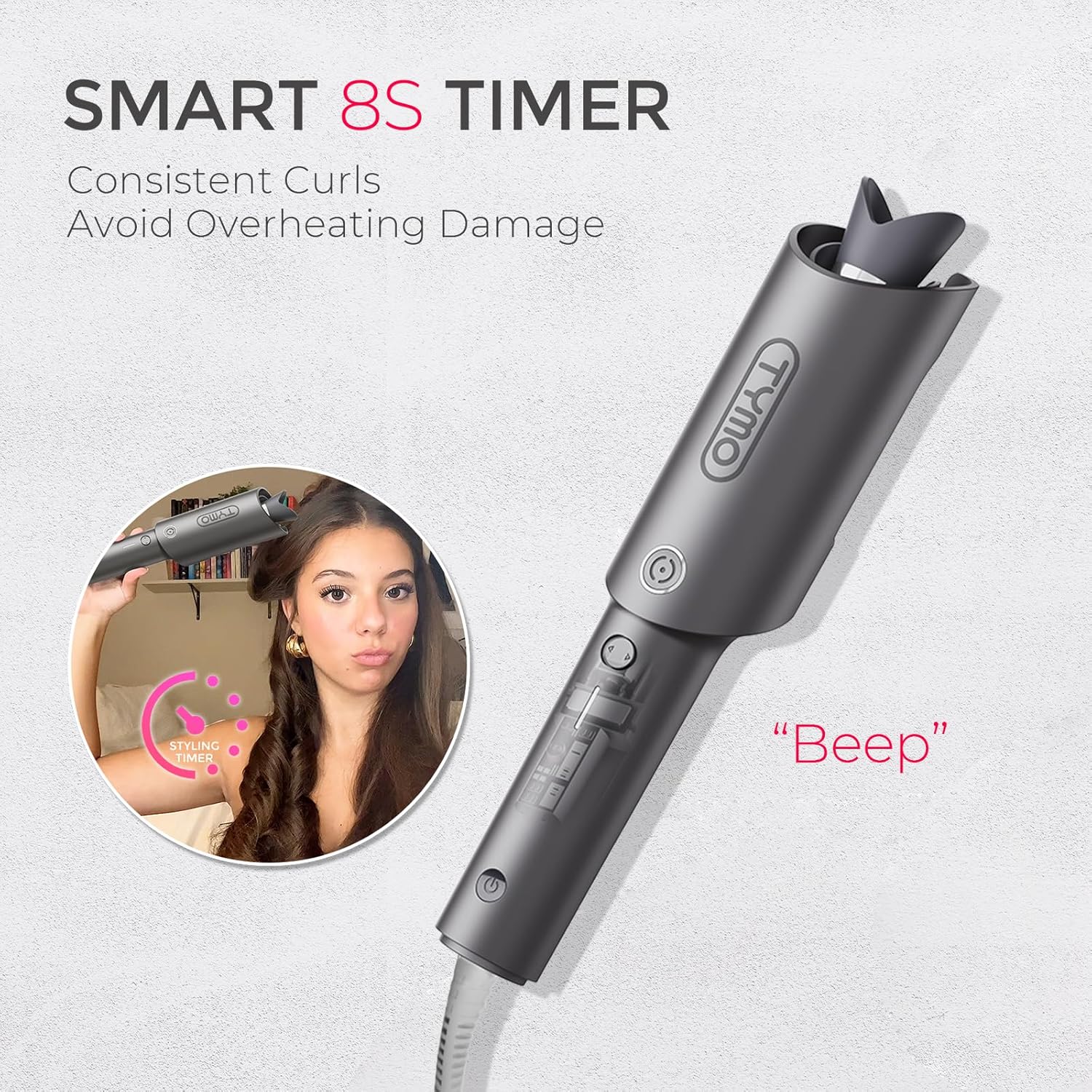 Thumbnail 5 de TYMO TYMO CURLPRO curling iron 1 inch ๐โ