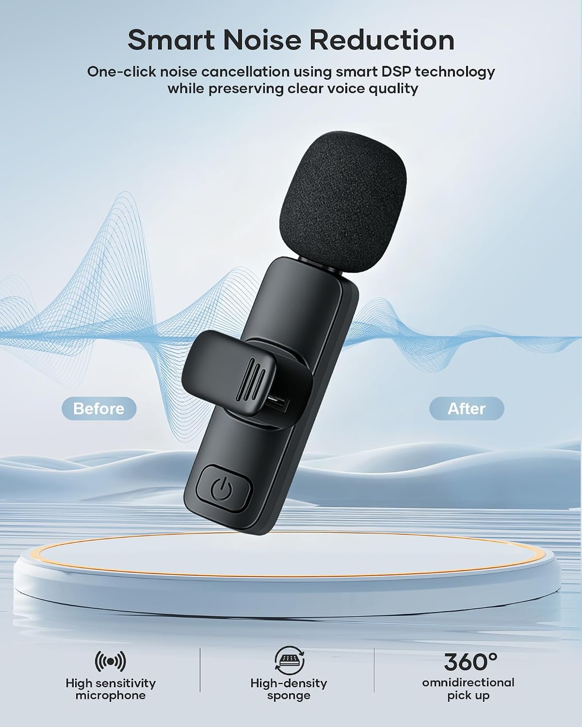 Thumbnail 5 de Wireless Lavalier Microphone 2-Pack for iPhone