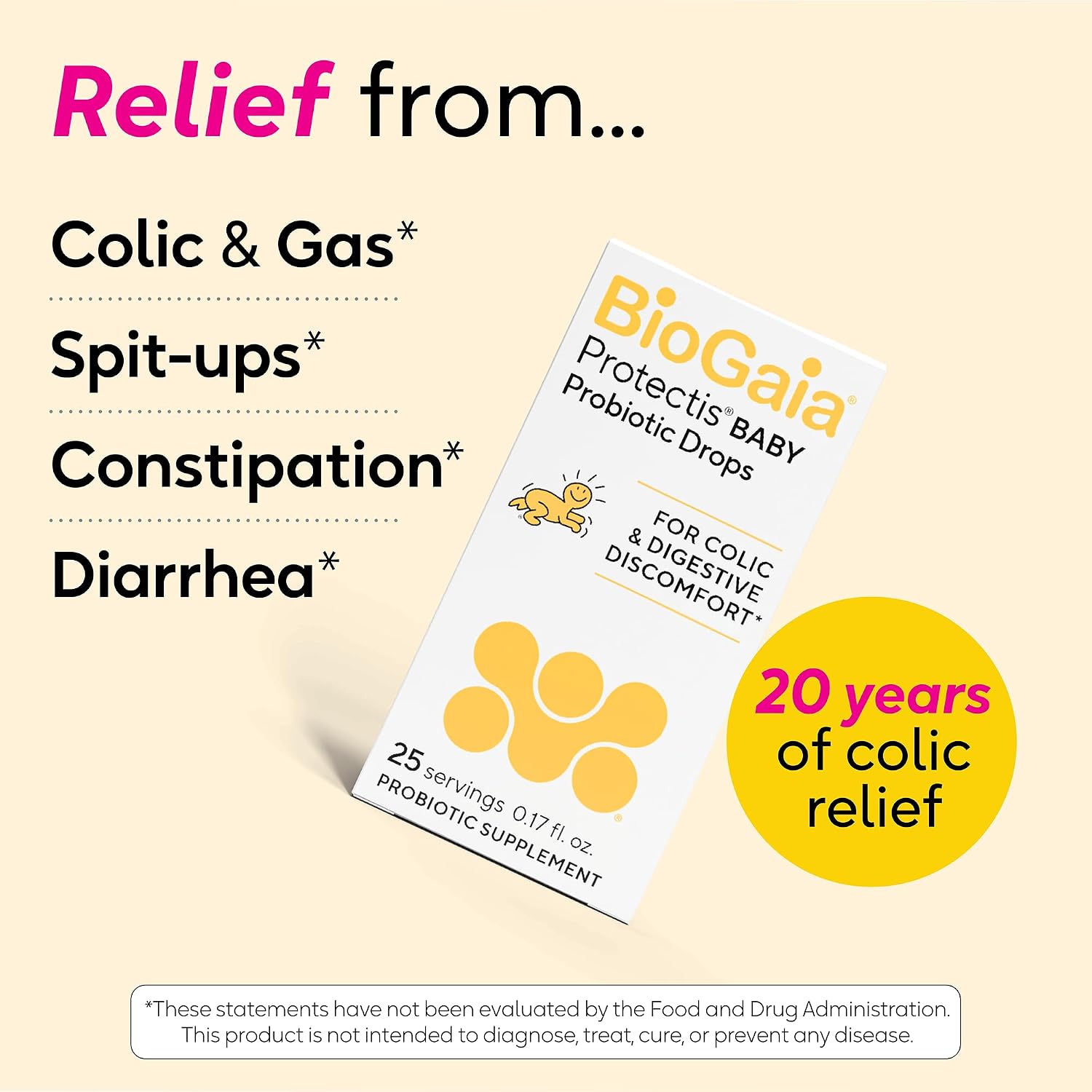 Thumbnail 2 de BioGaia Baby Probiotic Drops | Colic & Gas Relief for Newborns