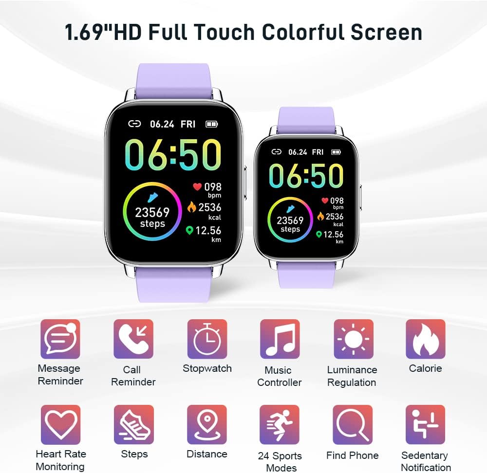 Detalle de Motast Smart Watch 1.69" fitness tracker