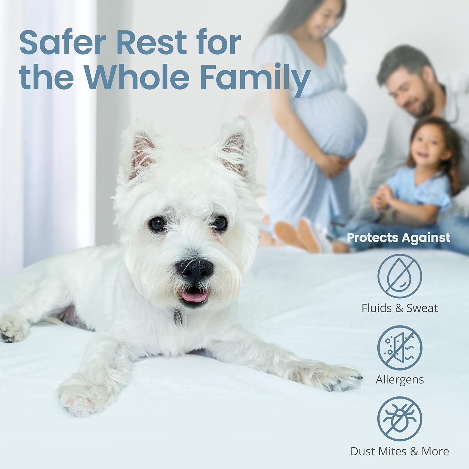 Thumbnail 4 de SafeRest Premium Waterproof Mattress Protector