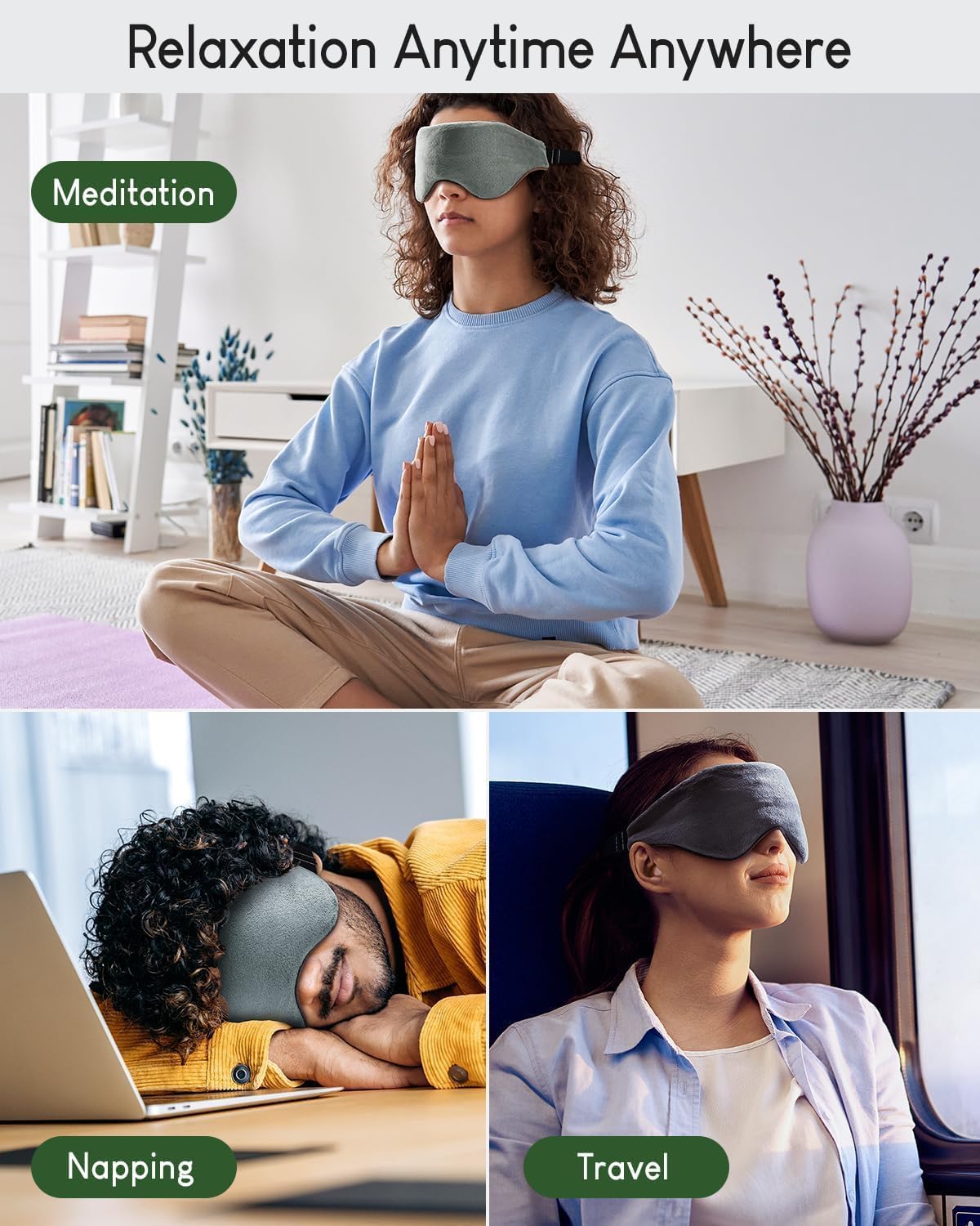 Thumbnail 5 de Sivio Weighted Eye Mask 1 pack