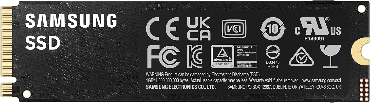 Detalle de Samsung 990 PRO 2TB NVMe SSD (M.2, PCIe 4.0)