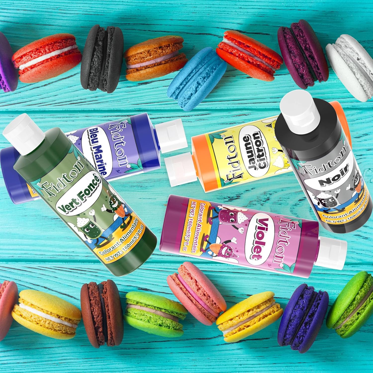 Thumbnail 3 de Colorant Alimentaire Fidton Bleu Marine 160 ml