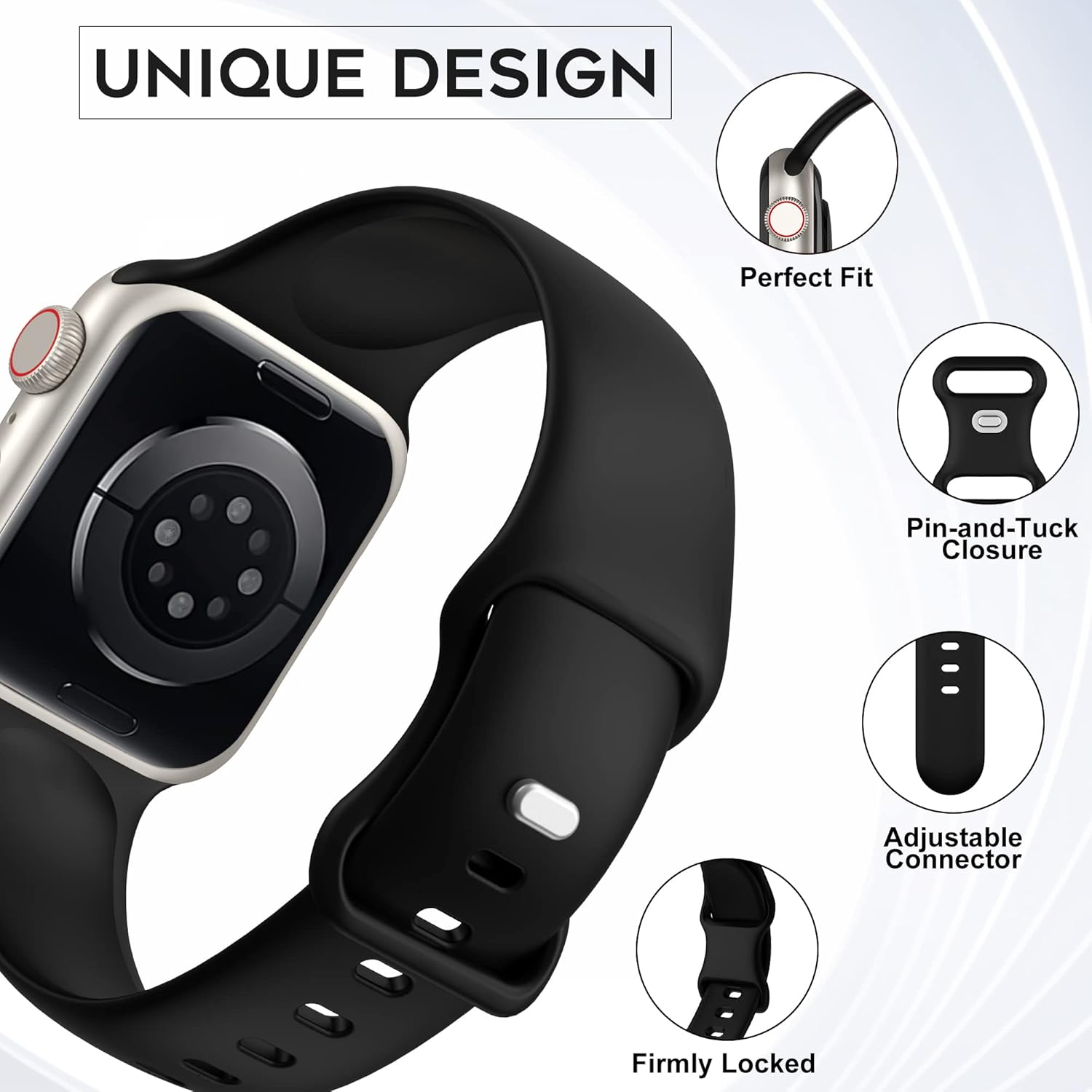 Thumbnail 1 de Higgs 6 Pack Straps for Apple Watch
