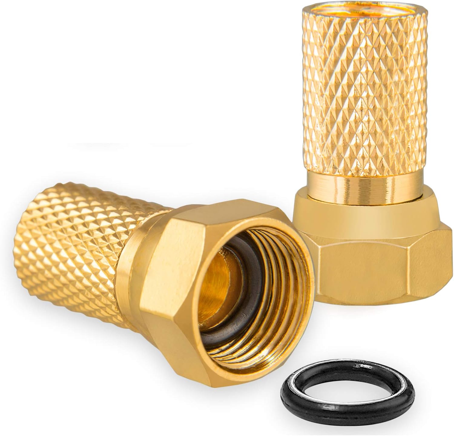 Detalle de hb-digital Quad LNB – 4-fach-Quad-LNB mit LTE-Schutz, 0,1 dB Rauschmaß und Wetterschutz