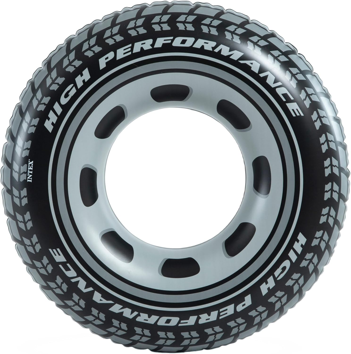 Detalle de Intex Giant Tyre Swim Ring 91cm – Inflatable Car Tyre Print Pool Tube
