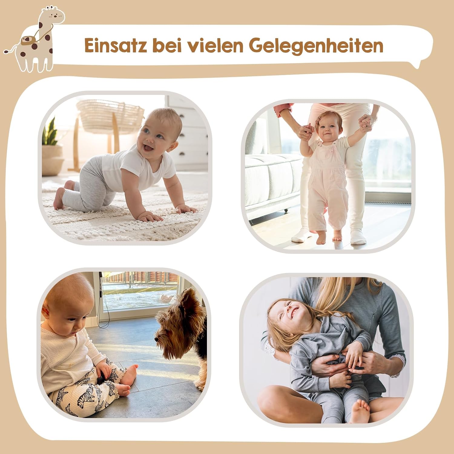 Detalle 1 de IceUnicorn Krabbelschuhe für Lauflern Baby
