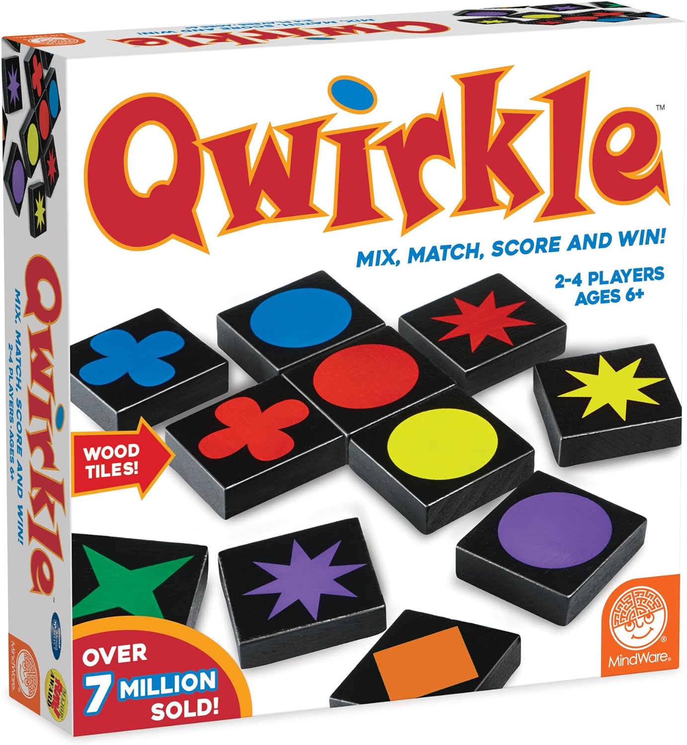 Detalle de Mindware Qwirkle UK Edition board game 🎲