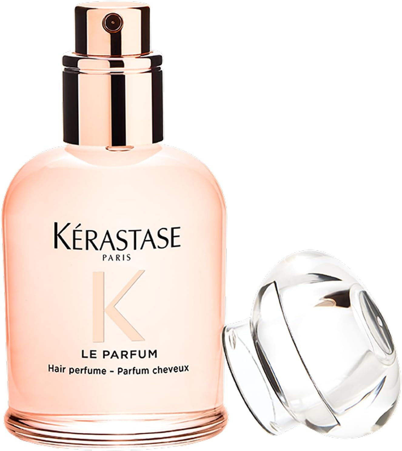 Detalle de KÉRASTASE Gloss Absolu – Le Parfum pour cheveux (30 ml) : parfum longue tenue au toucher plus doux