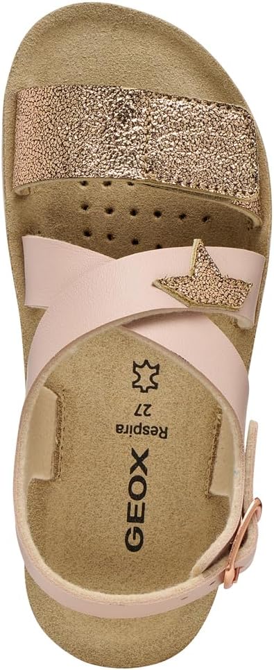 Detalle de Geox J Sandal Costarei Gi sandalesFille — sandal respirant et léger pour l’été