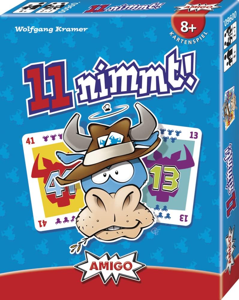 Detalle de AMIGO Spiel + Freizeit 960 – 11 nimmt! Kartenspiel für rasante Runden