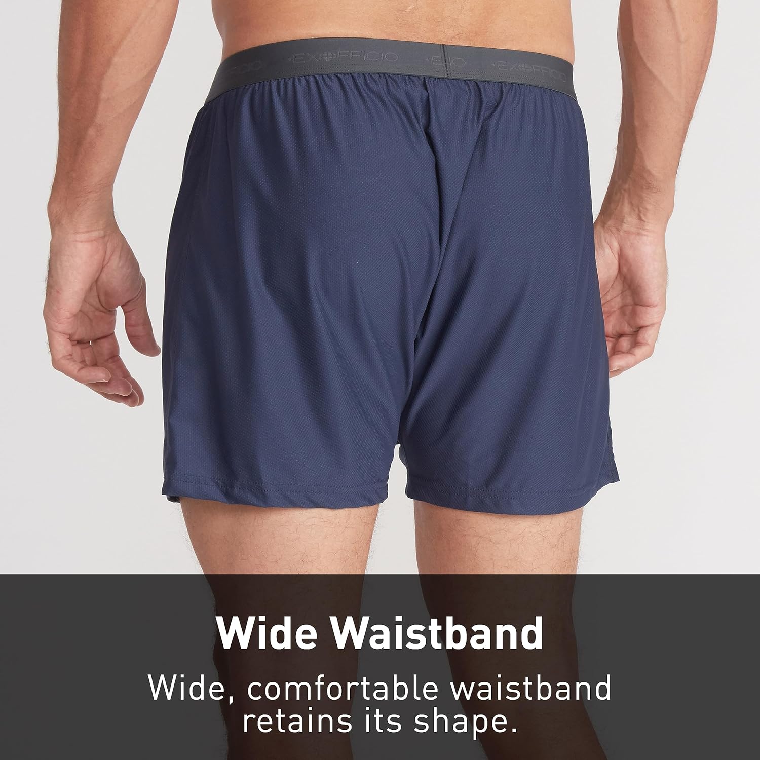 Detalle 2 de ExOfficio Men's Give-N-Go 2.0 Boxer - Breathable, Durable, Easy Care Travel Underwear