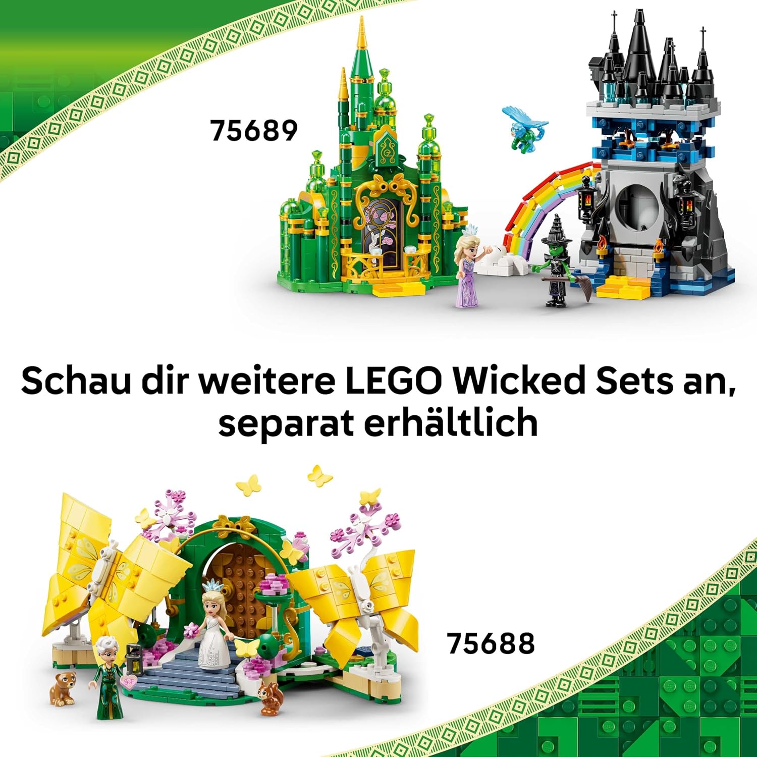 Thumbnail 6 de LEGO Wicked 75687: Elphabas Versteck – Wald-Bauset mit 2 Minifiguren und Tierfiguren