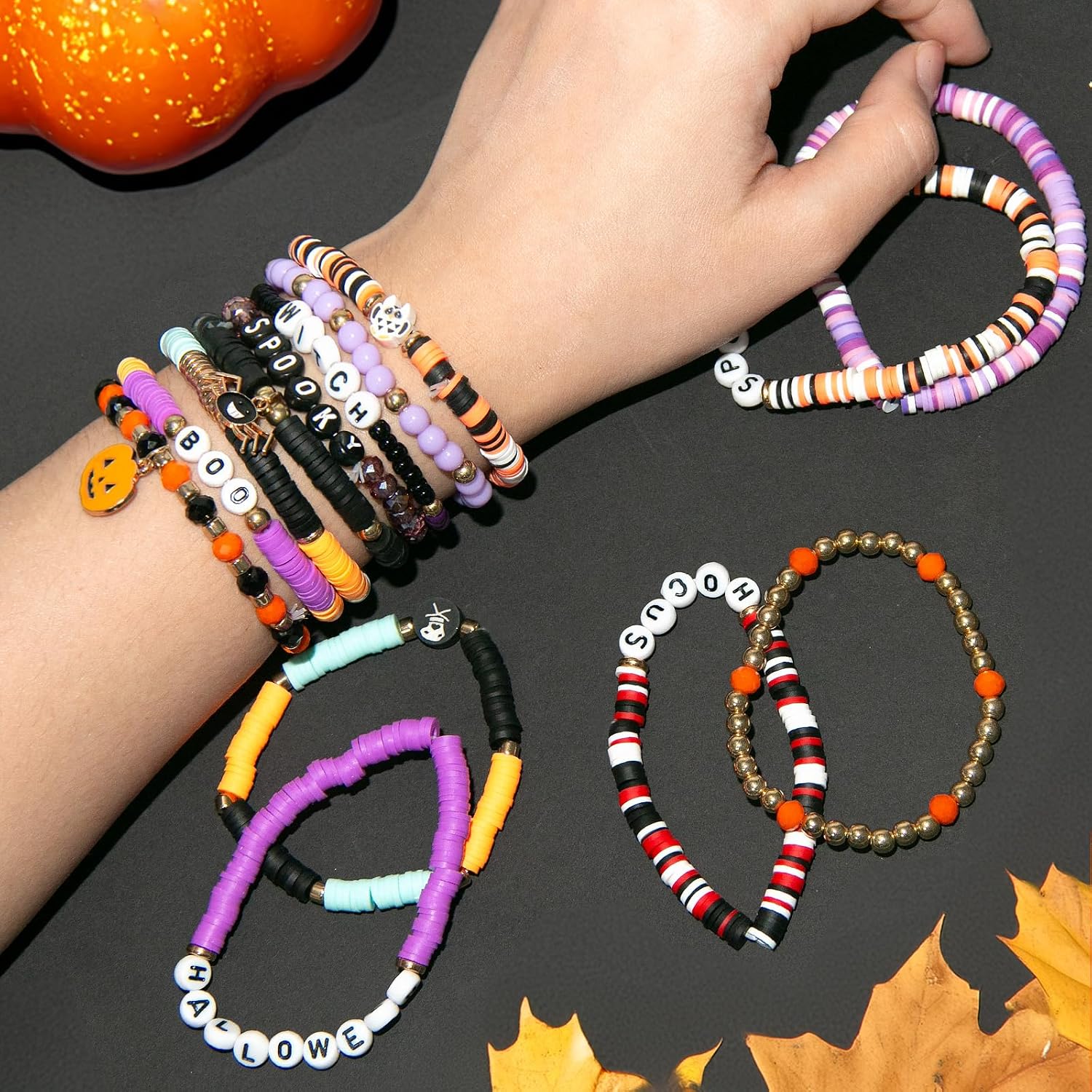 Thumbnail 6 de Shcsdr Halloween Bracelets 40-Piece Set
