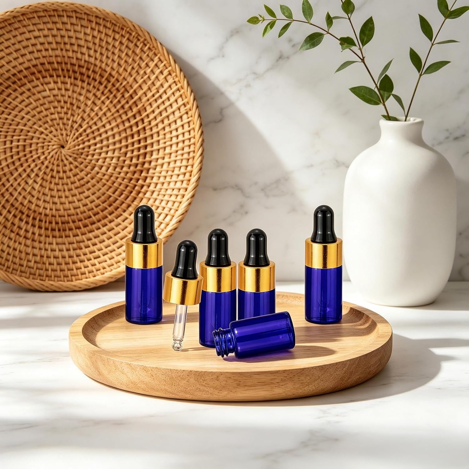 Thumbnail 5 de Ellbest 3 ml glass dropper bottles