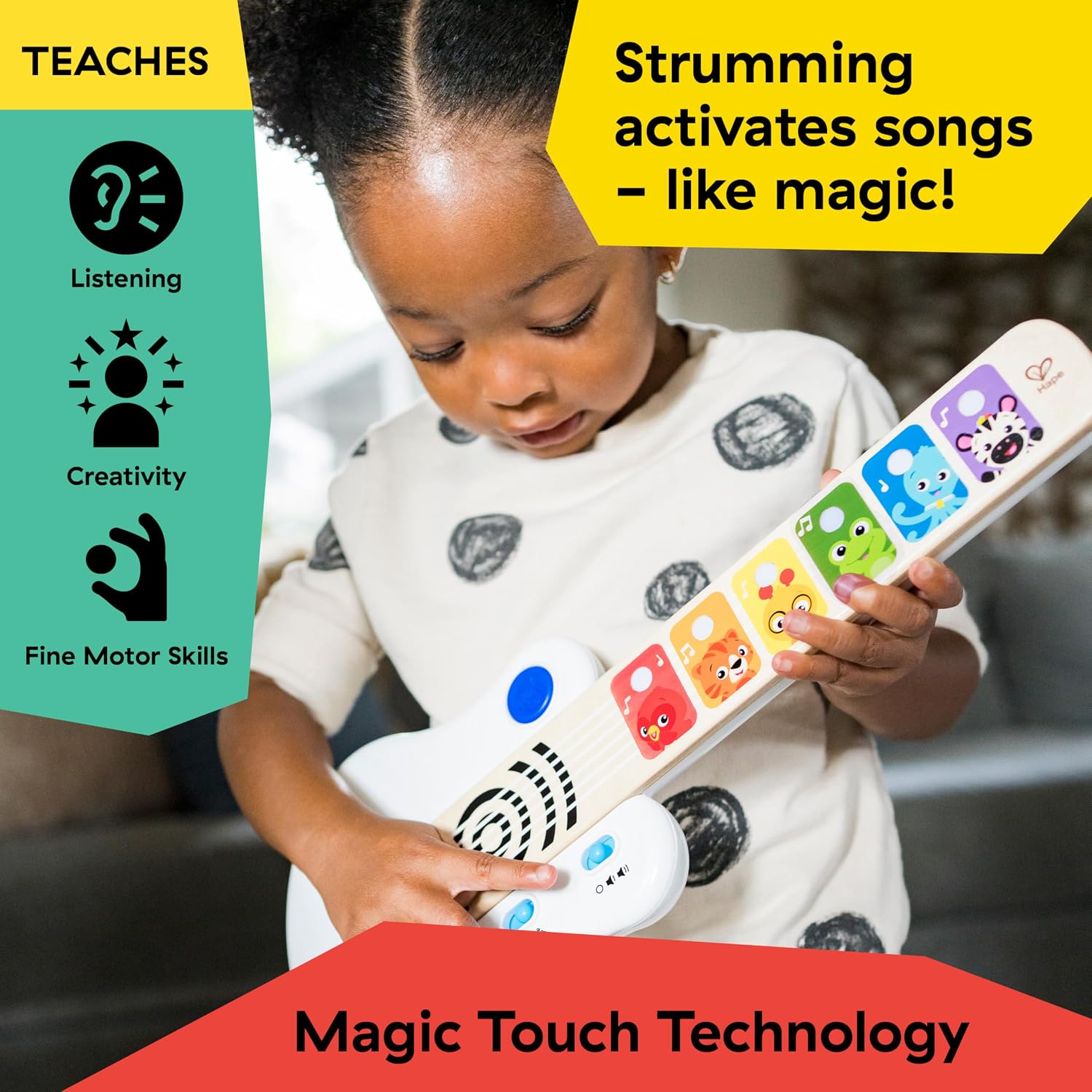 Detalle de Baby Einstein Strum Along Songs Musikspielzeug ab 6 Monaten 🎸